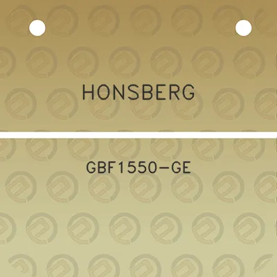 honsberg-gbf1550-ge