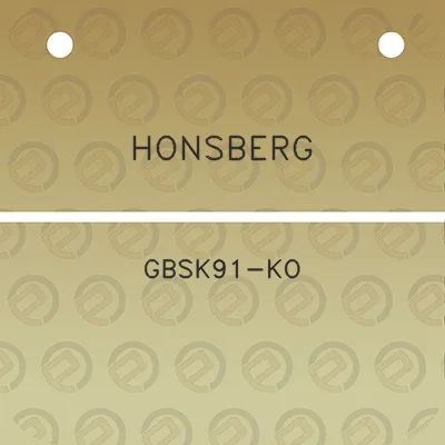 honsberg-gbsk91-ko