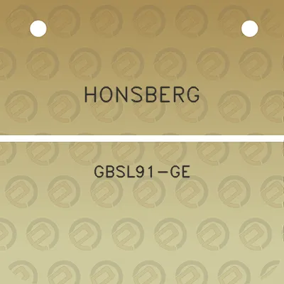 honsberg-gbsl91-ge