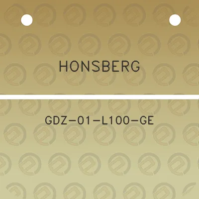 honsberg-gdz-01-l100-ge