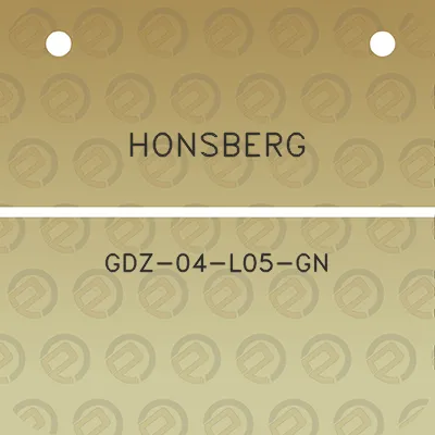 honsberg-gdz-04-l05-gn