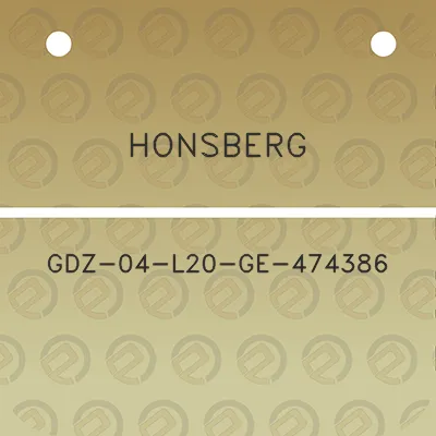 honsberg-gdz-04-l20-ge-474386