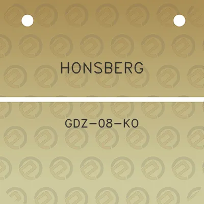 honsberg-gdz-08-ko