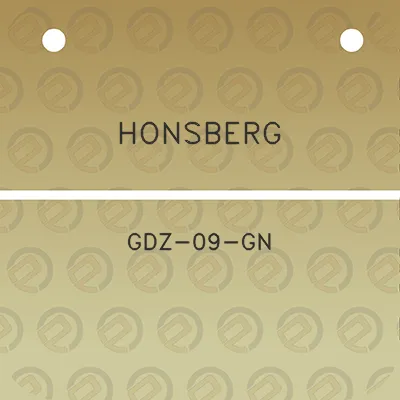 honsberg-gdz-09-gn