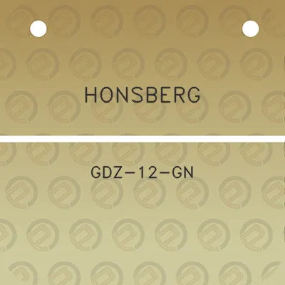 honsberg-gdz-12-gn