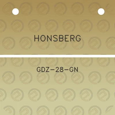 honsberg-gdz-28-gn