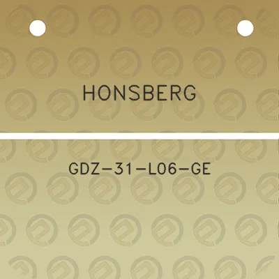 honsberg-gdz-31-l06-ge