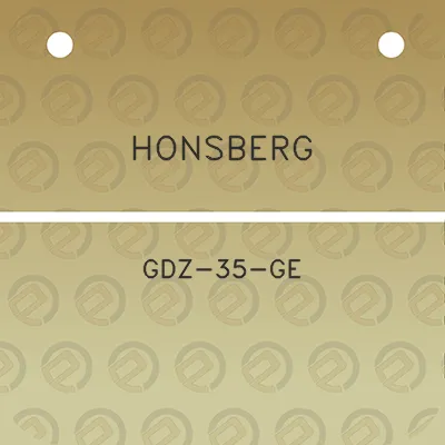 honsberg-gdz-35-ge