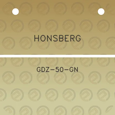 honsberg-gdz-50-gn