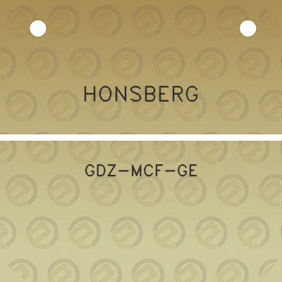 honsberg-gdz-mcf-ge