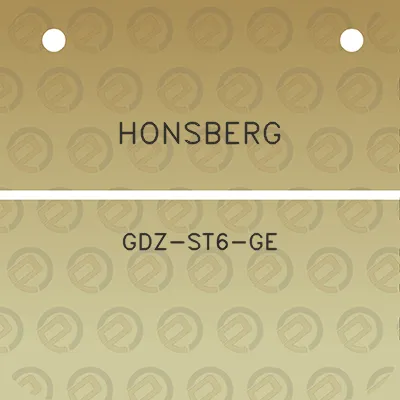 honsberg-gdz-st6-ge