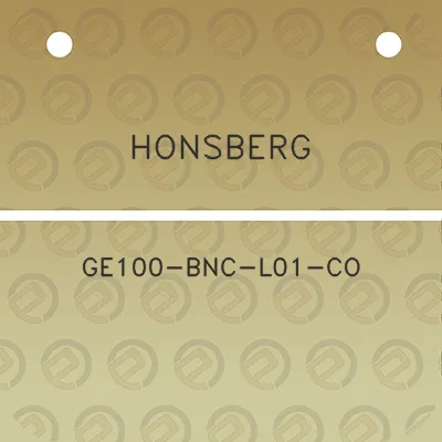 honsberg-ge100-bnc-l01-co