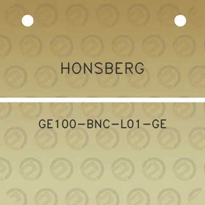 honsberg-ge100-bnc-l01-ge