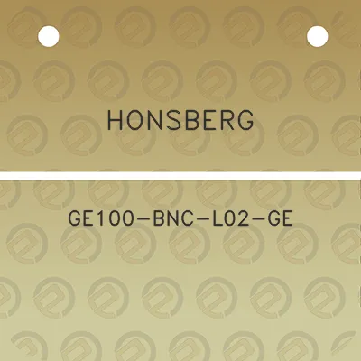 honsberg-ge100-bnc-l02-ge