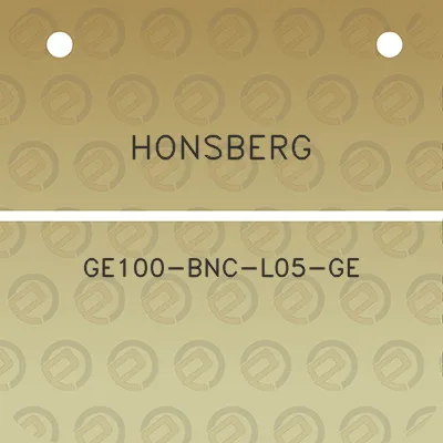 honsberg-ge100-bnc-l05-ge