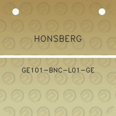 honsberg-ge101-bnc-l01-ge