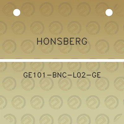 honsberg-ge101-bnc-l02-ge