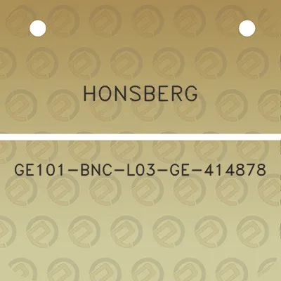 honsberg-ge101-bnc-l03-ge-414878