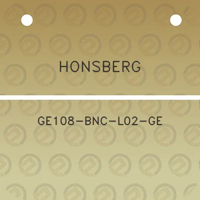 honsberg-ge108-bnc-l02-ge