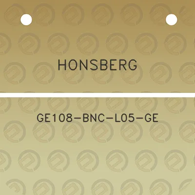 honsberg-ge108-bnc-l05-ge