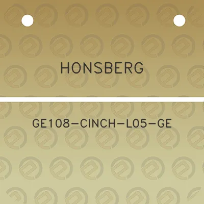 honsberg-ge108-cinch-l05-ge