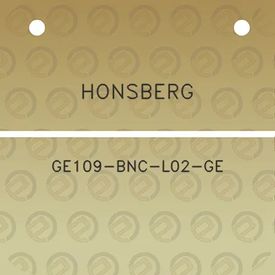 honsberg-ge109-bnc-l02-ge