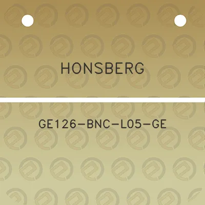 honsberg-ge126-bnc-l05-ge