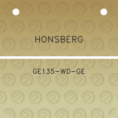 honsberg-ge135-wd-ge