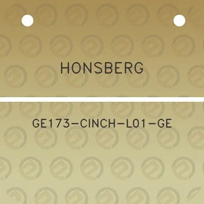 honsberg-ge173-cinch-l01-ge