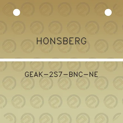 honsberg-geak-2s7-bnc-ne