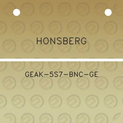 honsberg-geak-5s7-bnc-ge