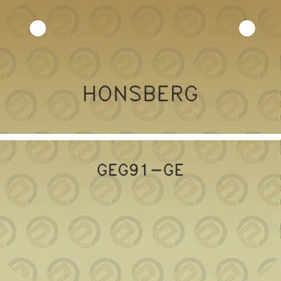 honsberg-geg91-ge