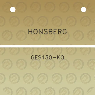 honsberg-ges130-ko