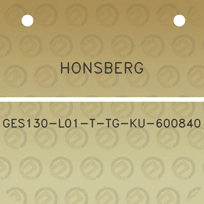 honsberg-ges130-l01-t-tg-ku-600840