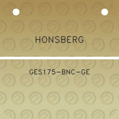 honsberg-ges175-bnc-ge