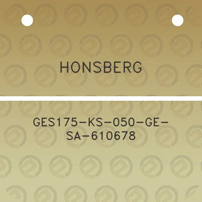 honsberg-ges175-ks-050-ge-sa-610678