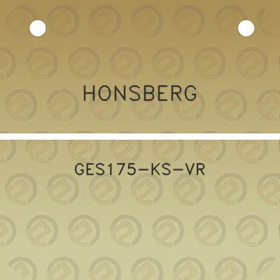 honsberg-ges175-ks-vr