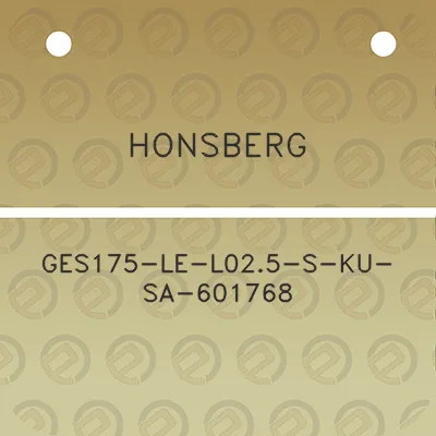 honsberg-ges175-le-l025-s-ku-sa-601768