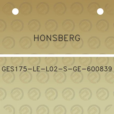 honsberg-ges175-le-l02-s-ge-600839