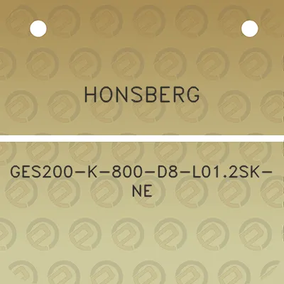 honsberg-ges200-k-800-d8-l012sk-ne