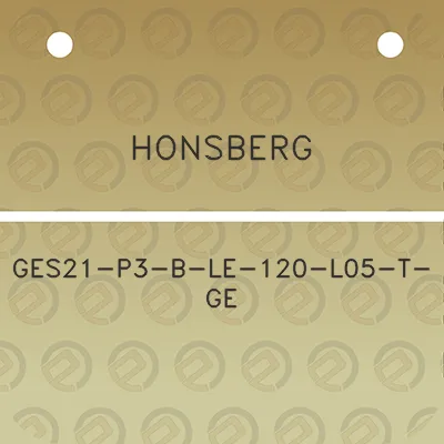 honsberg-ges21-p3-b-le-120-l05-t-ge