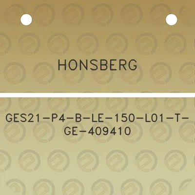 honsberg-ges21-p4-b-le-150-l01-t-ge-409410