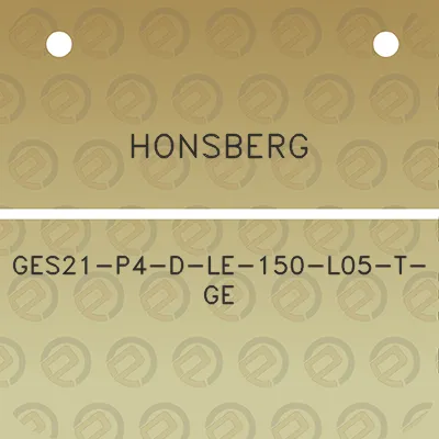 honsberg-ges21-p4-d-le-150-l05-t-ge