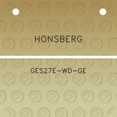 honsberg-ges27e-wd-ge