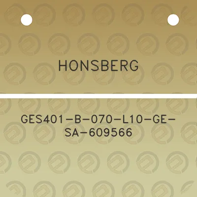 honsberg-ges401-b-070-l10-ge-sa-609566