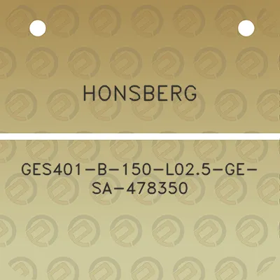 honsberg-ges401-b-150-l025-ge-sa-478350