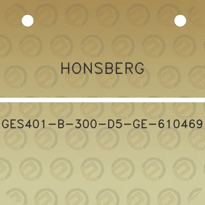 honsberg-ges401-b-300-d5-ge-610469