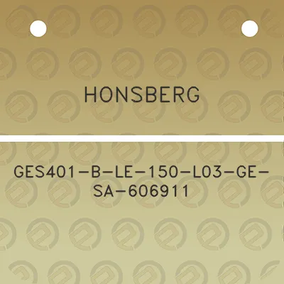 honsberg-ges401-b-le-150-l03-ge-sa-606911