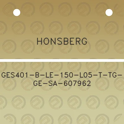 honsberg-ges401-b-le-150-l05-t-tg-ge-sa-607962