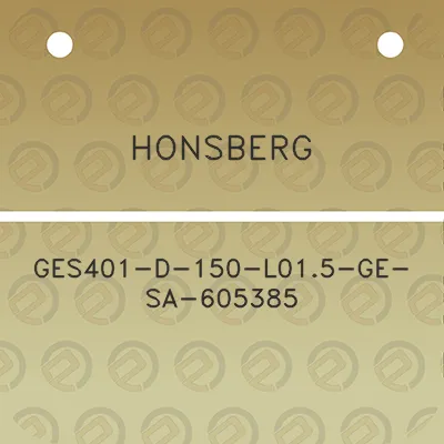 honsberg-ges401-d-150-l015-ge-sa-605385